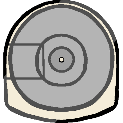a male USB-A plug with a gray body and short section of gray cord visible.